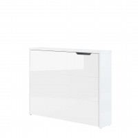 Izvelkams rakstāmgalds WORK CONCEPT CW-01P, balts glancēts